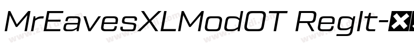 MrEavesXLModOT RegIt字体转换